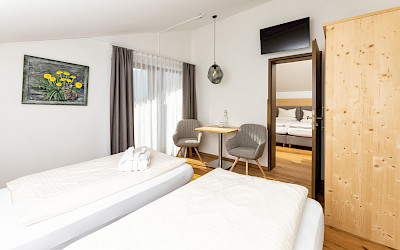 Familienzimmer für bis zu 6 Personen